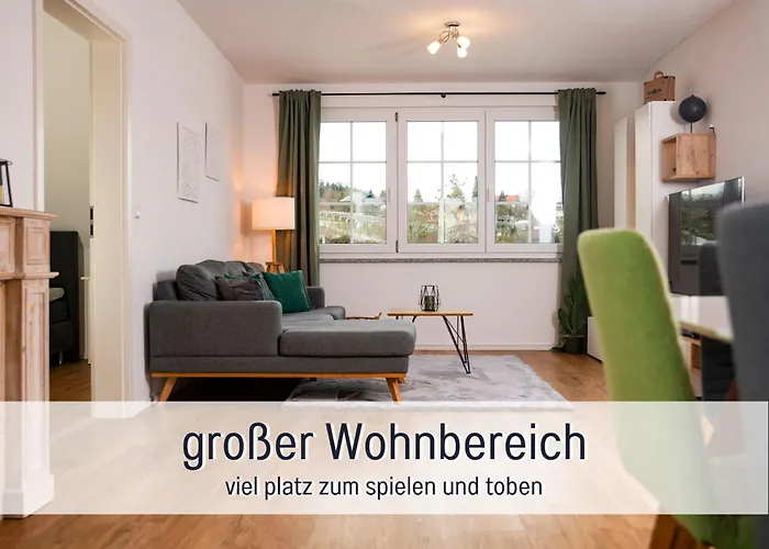 아파트 Gemuetlich*stylisch*netflix*blick Ins Gruene* *